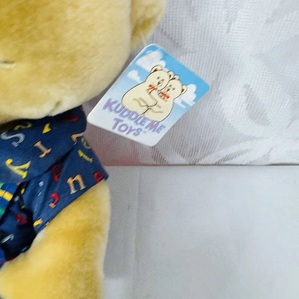 5 for $25| Kuddle Me Toys Plush Stuffed Boy Big Eyes ABC‎ Outfit Kellytoy